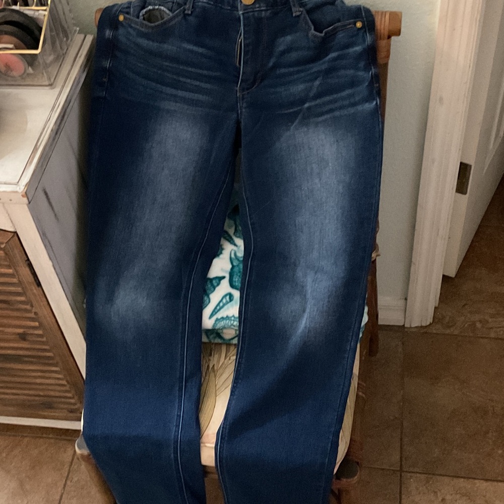 Democracy Women's Deep Indigo Skinny Jeans